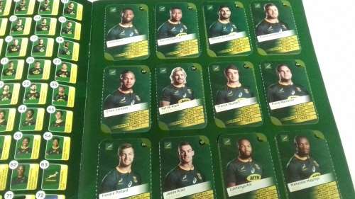 Pick n Pay Super Rugby Cards Album Complete